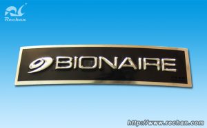 龙岗平湖氧化蚀刻金属LOGO标牌铝铭牌五金件生产厂家