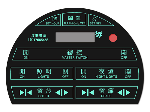 LED背光薄膜开关